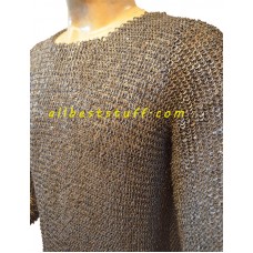 SALE! Chain Mail Shirt Smaller Ring 6 MM Round Riveted Chest 38