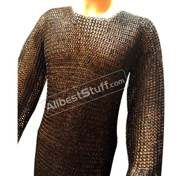 9 mm Round Washer Chain Mail Hauberk Chest 60 XXL