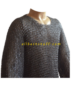 Mild Steel 9 mm Round Dome Riveted Mail Chest 40