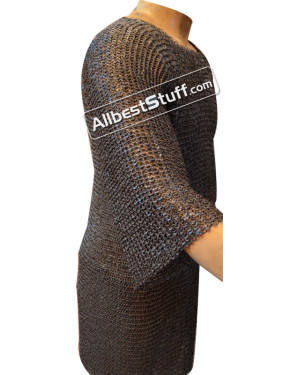 Full Sleeve Chest 50 Long Length Maille 6 MM Round Riveted