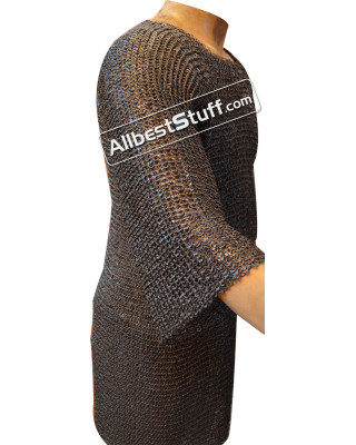 Full Sleeve Chest 50 Long Length Maille 6 MM Round Riveted