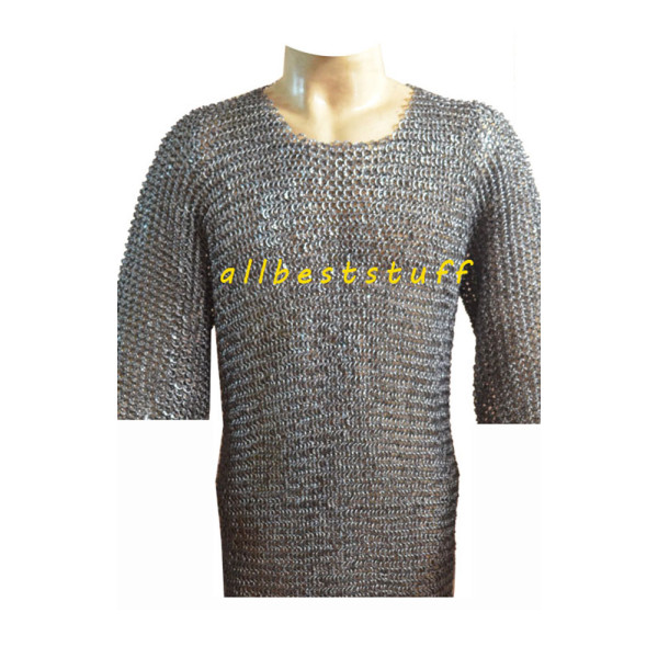 Medieval Chain Mail Shirt Chest 64 Round Riveted