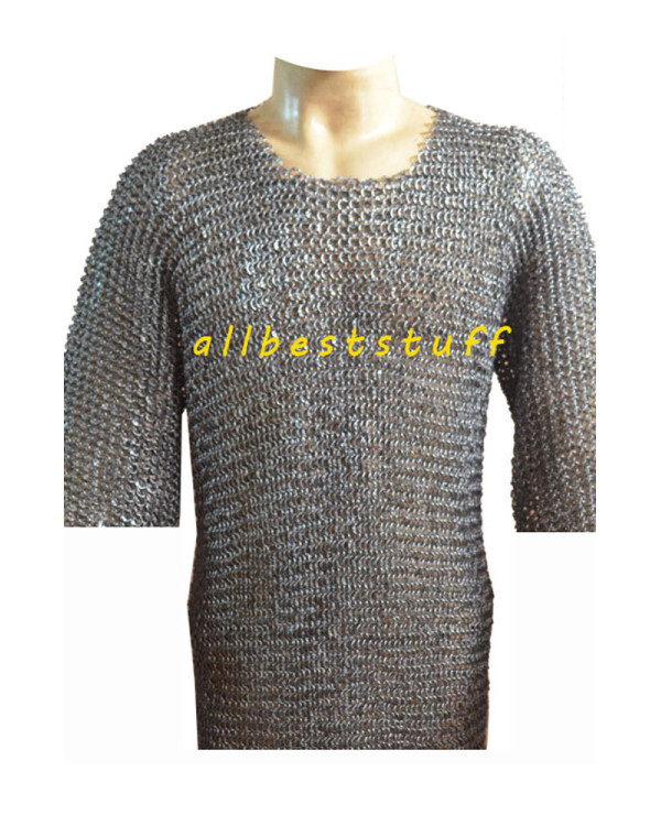 XL Maille 17 Gauge Round Pin Riveted Chest 56