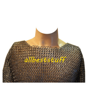 Mild Steel Round Riveted Flat Solid Shirt Chest 38