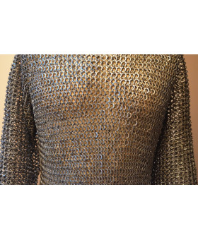Viking Chainmail Shirt Chest 46 Long Sleeve Length
