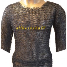 Larp Maille Armour Round Riveted Chest 58