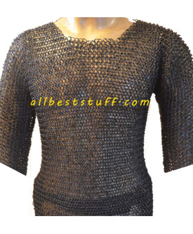 Extra Large Steel Historically Correct Chain Maille Armour Chest 66