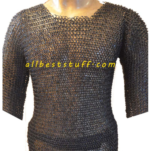 SALE! Round Riveted Chain Mail Hauberk Chest 36