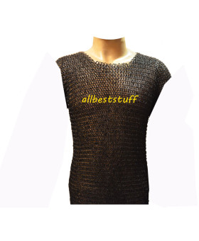 Sleeveless Round Riveted Flat Solid 18 Gauge Chest 42