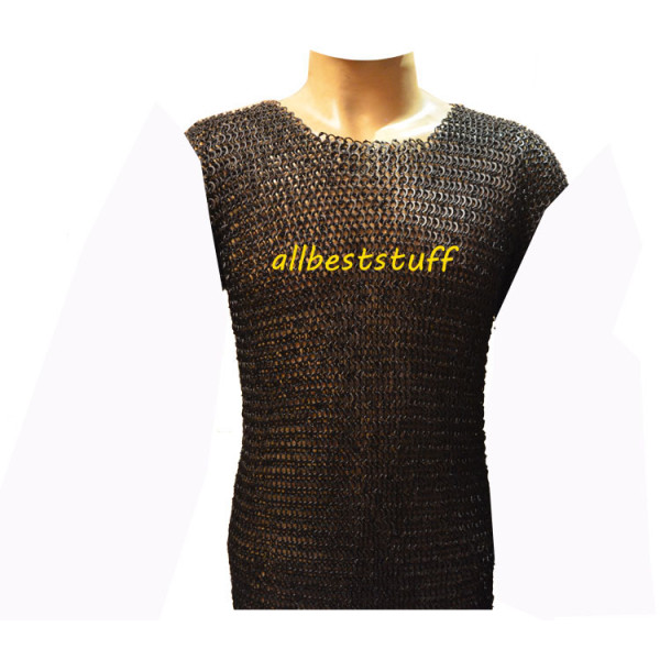 Sleeveless Round Riveted Flat Solid 18 Gauge Chest 42