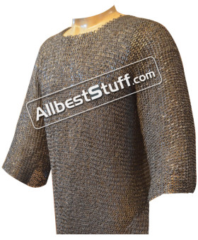 Smaller Ring Medieval Chain Mail Hauberk Large Chest 56