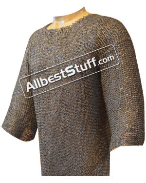 Smaller Ring Medieval Chain Mail Hauberk Large Chest 56