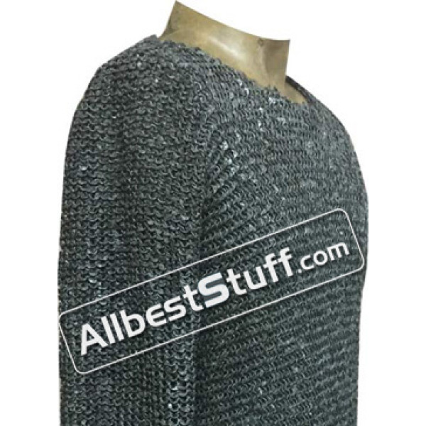 Extra Large 55 Chest long length Round Riveted 6 MM Maille