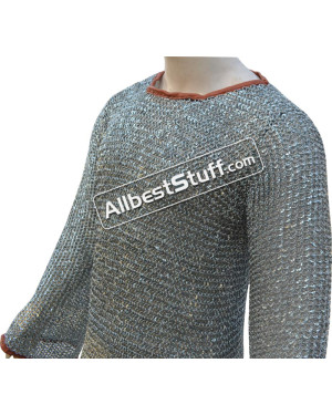 Extra Long Pin Riveted Chest 48 Round Riveted Hauberk