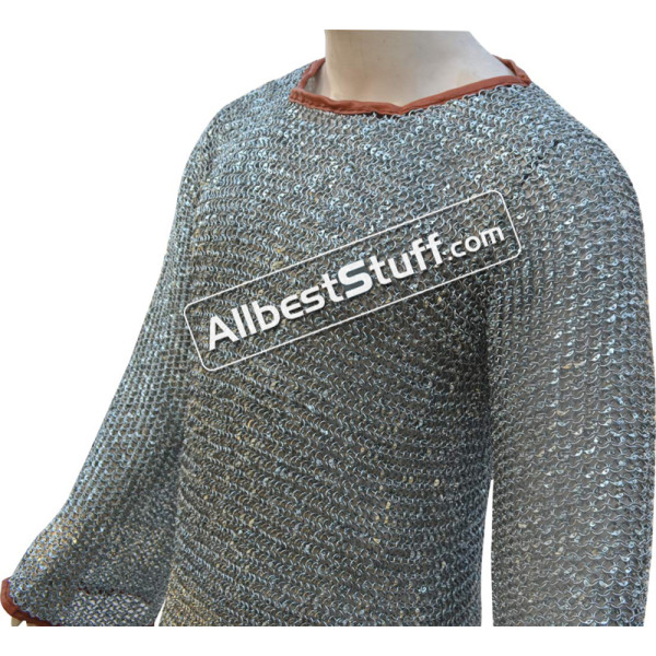 Extra Long Pin Riveted Chest 48 Round Riveted Hauberk