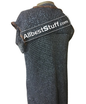 Maille Hamata Round Riveted Solid Ring Chest 50