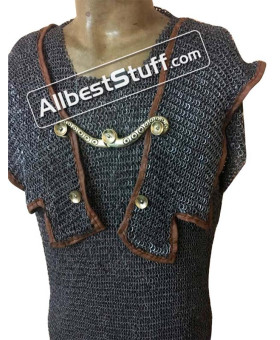 Roman Hamata Dome Round Riveted with Solid Ring Chest 44