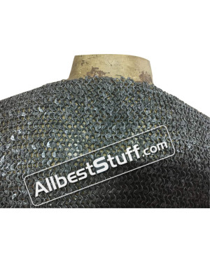 Viking Vest 6 MM Dense Chain Mail Round Riveted Chest 44