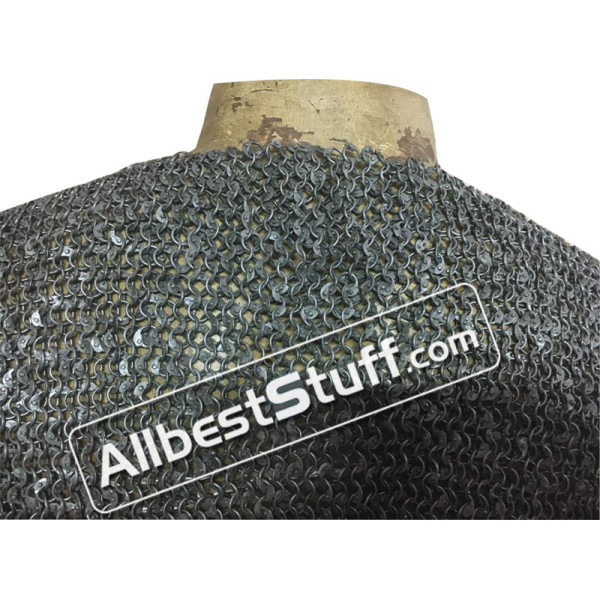 Viking Vest 6 MM Dense Chain Mail Round Riveted Chest 44