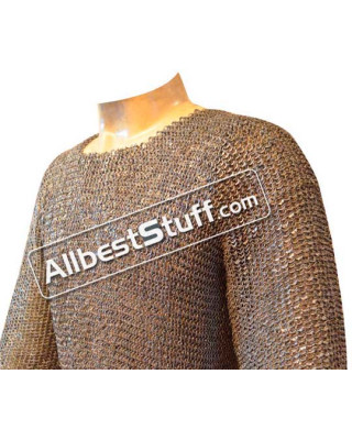 6 MM Stainless Steel Ring Chainmail Short Length Chest 36