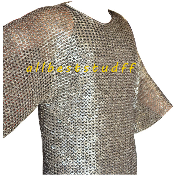 Knight Maille Stainless Steel Flat Riveted 18 Gauge Chest 44