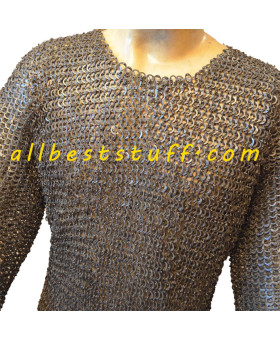 Ancient Medieval Maille in Authentic Rust Proof Stainless Steel Chest 40