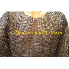 Riveted Stainless Steel Ring Chainmail Short Length Chest 36