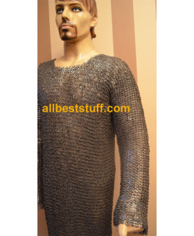 Large Size Maille Flat Riveted Stainless Steel Chest size 48