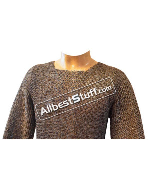 Functional Stainless Steel Maille 6 MM Chest 40 Long