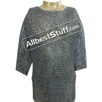 Knight Chainmail Rust Proof Long Length Chest 42