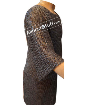 Large Size Chainmail 6 MM Flat Riveted Chest 48
