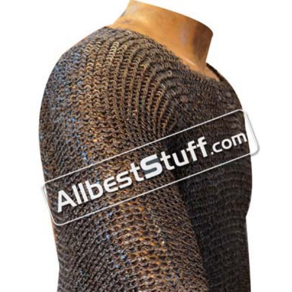 Long Length Rust Proof SS Chainmail Half Sleeve Chest 44