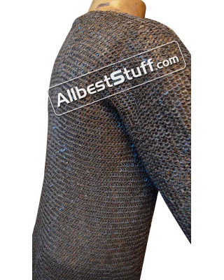 Long Sleeve 6 MM Stainless Steel Maille Large Chest 52