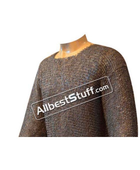 Stainless Steel Maill 6 MM Chest 40 Full Sleeve