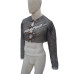 Stainless Steel Rust Proof Half Chain Mail Shirt with Fasteners