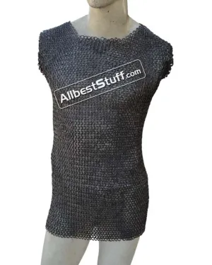 Stainless Steel Sleeveless Chainmail Vest Chest 36 inches