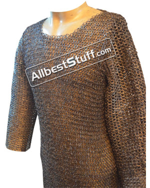 Long Sleeve Titanium Maille Shirt Chest 44