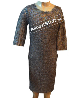 Titanium Chain Mail Shirt Chest 44 Inch Long Length