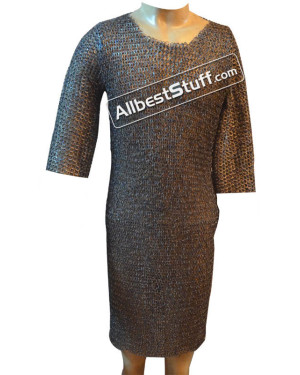 Titanium Chain Mail Shirt Chest 44 Inch Long Length
