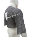 6 MM Wedge Riveted Alternating Solid Chainmail Voider image 1