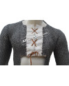 6 MM Wedge Riveted Alternating Solid Chainmail Voider image 4