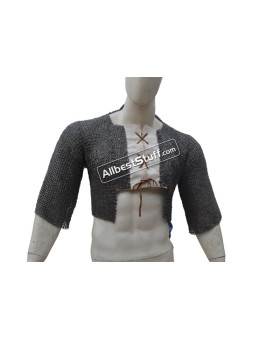 6 MM Wedge Riveted Alternating Solid Chainmail Voider