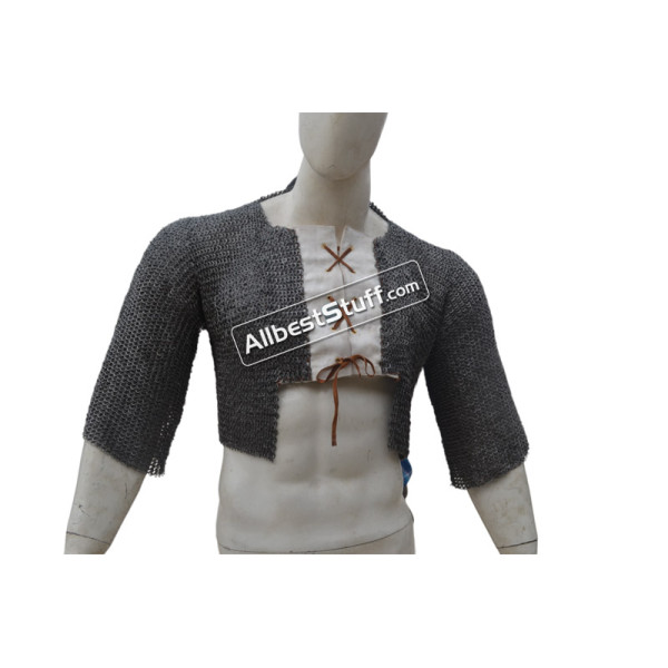 6 MM Wedge Riveted Alternating Solid Chainmail Voider