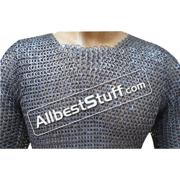 8 MM Large Wedge Riveted Hauberk Flat Riveted Chest 54
