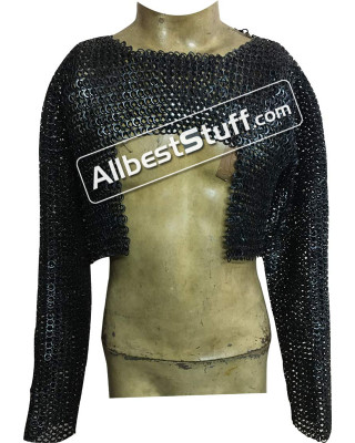 9 MM Wedge Riveted with Solid Ring Half Shirt Chest 44
