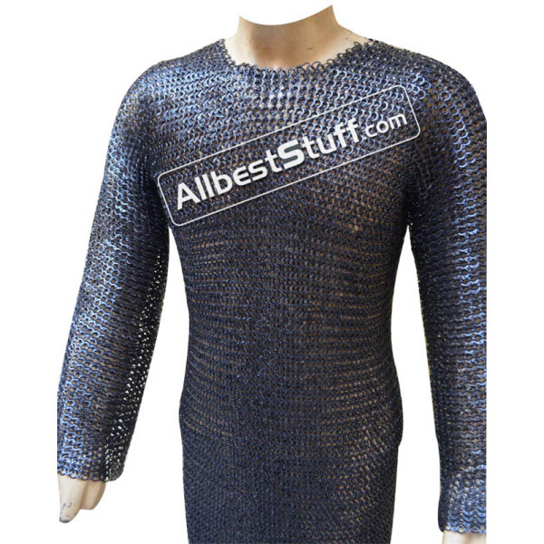 Extra Large 8 MM Wedge Riveted Maille Comfort for Chest 62