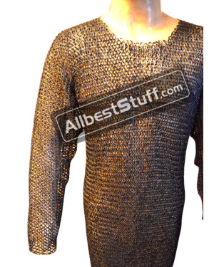 Large Wedge Riveted Hauberk Flat Riveted Chest 50