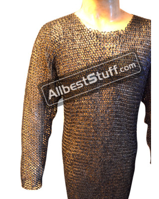 Large Wedge Riveted Hauberk Flat Riveted Chest 50
