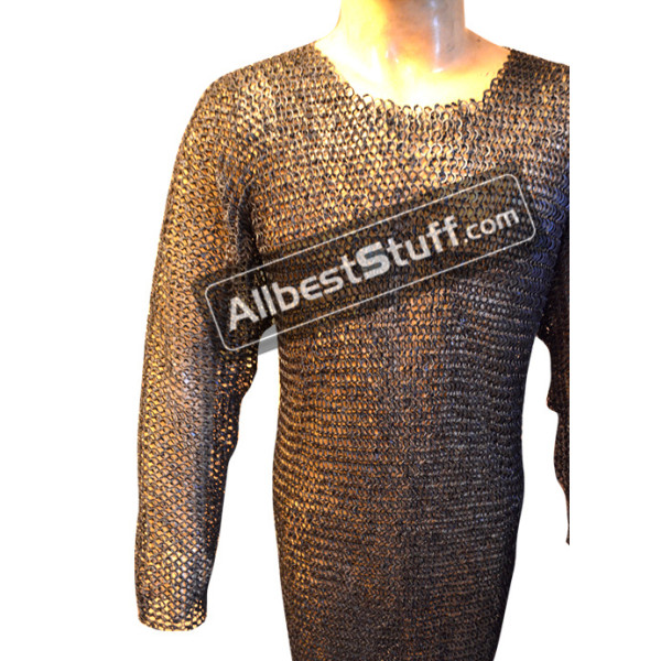 Large Wedge Riveted Hauberk Flat Riveted Chest 50