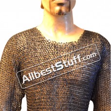 Wedge Riveted Chest 54 Hauberk Flat Solid Maille
